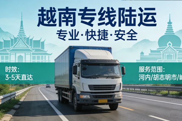 越南专线陆运3天就能到？别被忽悠了，看完这篇时效与价格深度分析再发货！